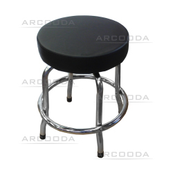 Arcade Stool Chrome with Swivel Seat