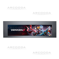 16.6 Monitor panel with Tekken 8 header