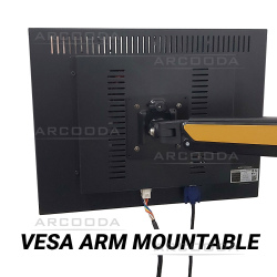 20.1" LG 4:3 LED Backlight Arcade VESA Monitor - Vesa Arm Mountable 