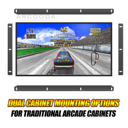 32 inch Arcooda LCD Arcade Monitor - Dual Mounting Options