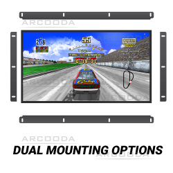 43 Inch  Monitor - dual-mounting