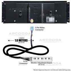 9 Pin Extension Monitor Adjustment Harness