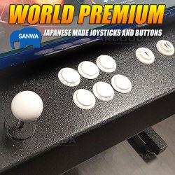 Arcooda Deluxe Multiside Cocktail Table Sanwa Joysticks and Buttons