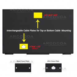 Gun Pedal Assembly for Arcooda Machines - Interchangeable Cable Plates