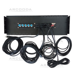 Monitor Side Panel Arcooda Media for Game Wizard Xtreme Back View