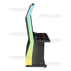 Tempest Arcade Machine Side View