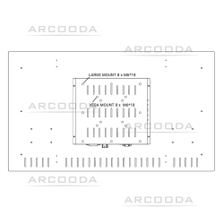 VESA And Cabinet Mounting Hole Size