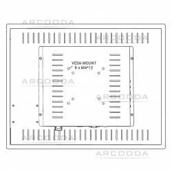 VESA Mounting Hole Size